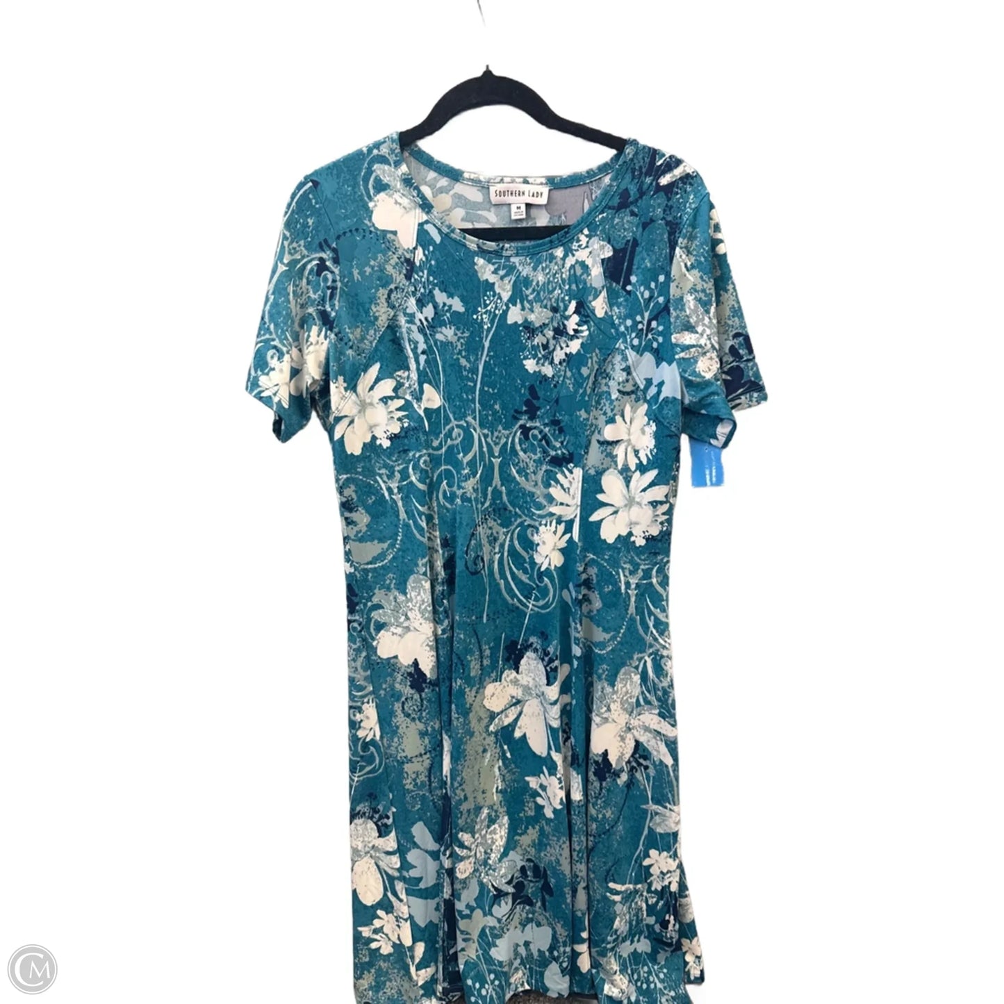 Dress Casual Midi By Clothes Mentor In Blue, Size: M