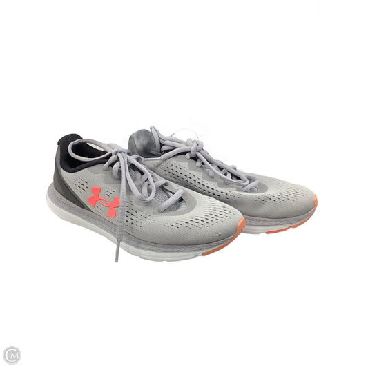 Shoes Athletic By Under Armour In Grey & Pink, Size: 6.5