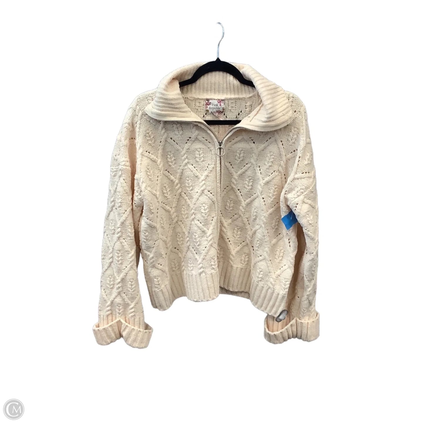 Sweater By Pink Republic In Cream, Size: Xl