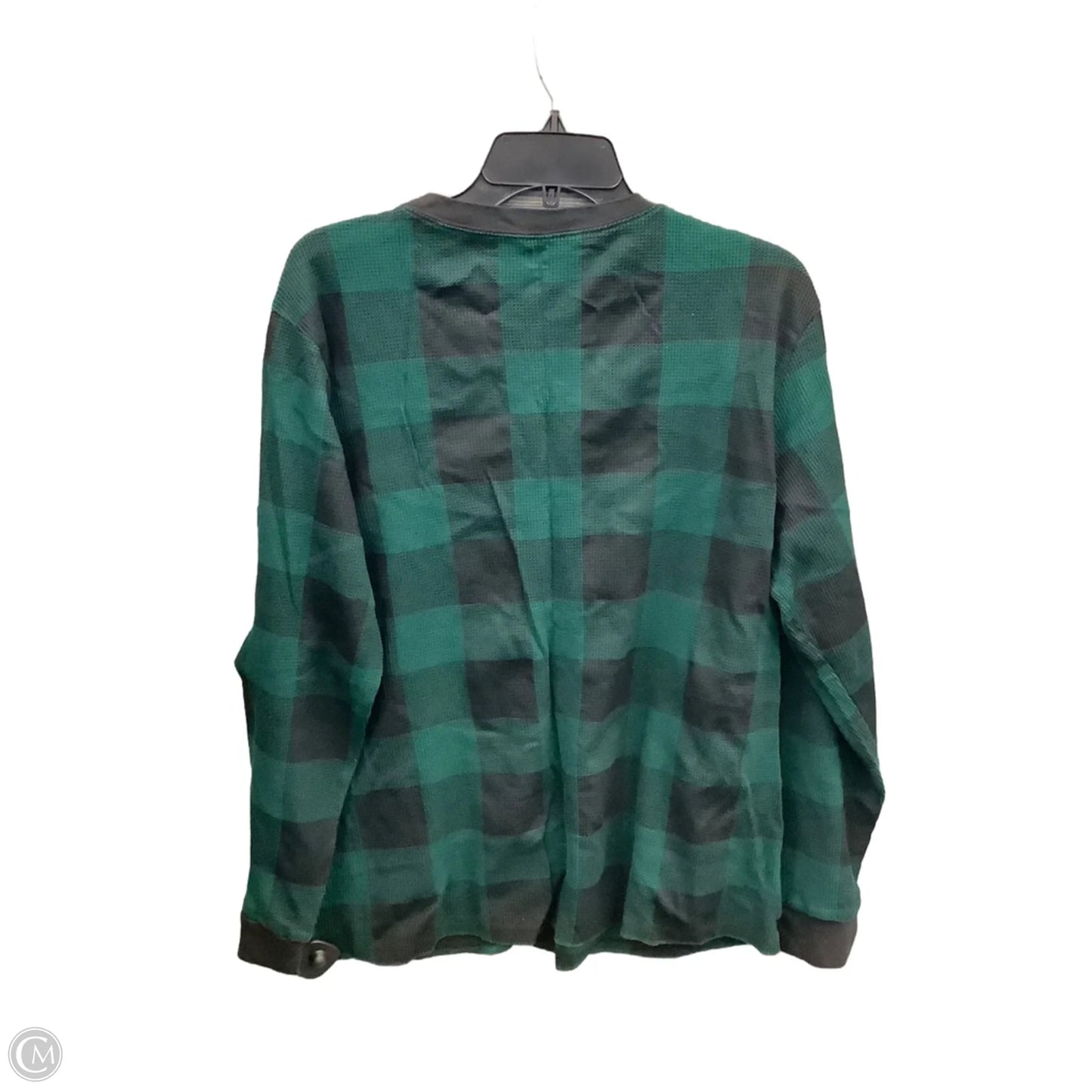 Pajamas 2pc By Clothes Mentor In Black & Green, Size: L