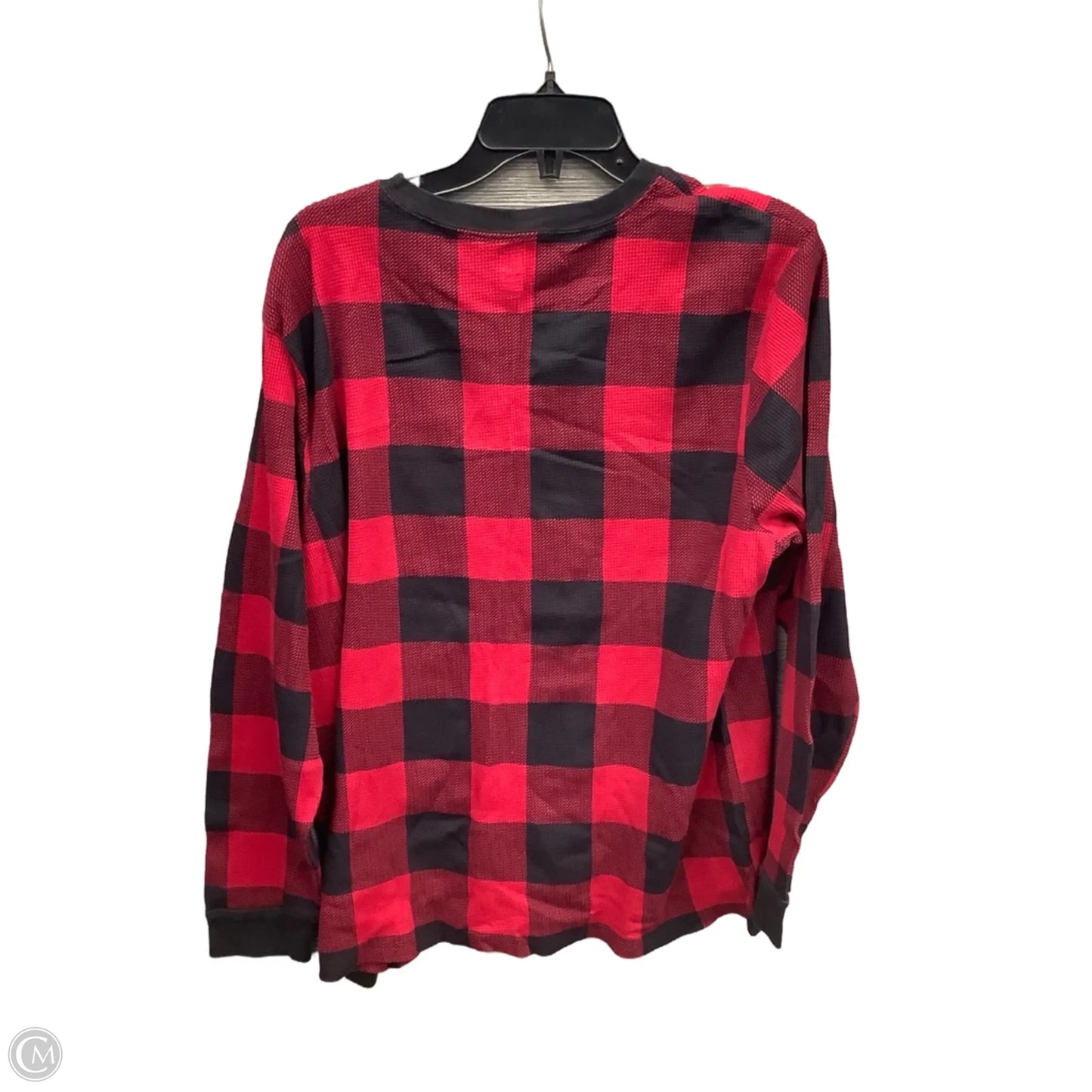 Pajamas 2pc By Clothes Mentor In Black & Red, Size: Xl