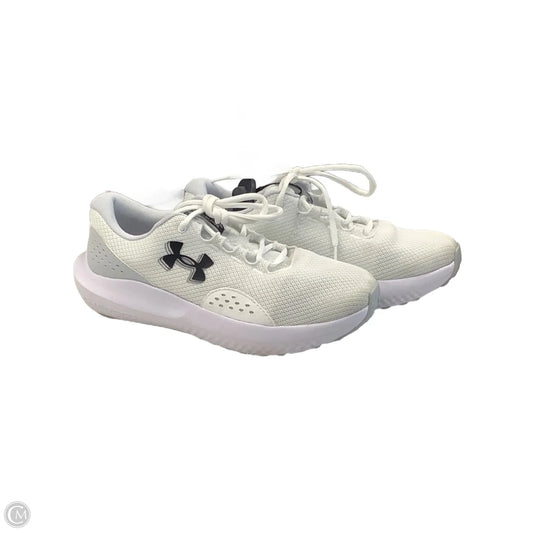 Shoes Athletic By Under Armour In White, Size: 8