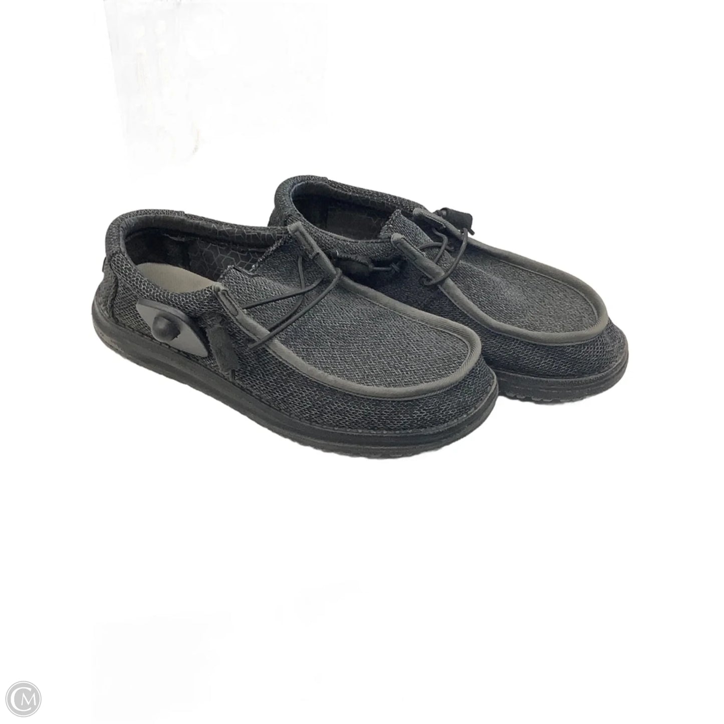 Shoes Flats By Hey Dude In Black, Size: 7