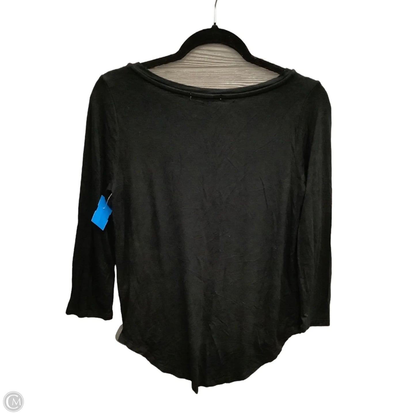Top Long Sleeve Basic By Cyrus In Black, Size: S