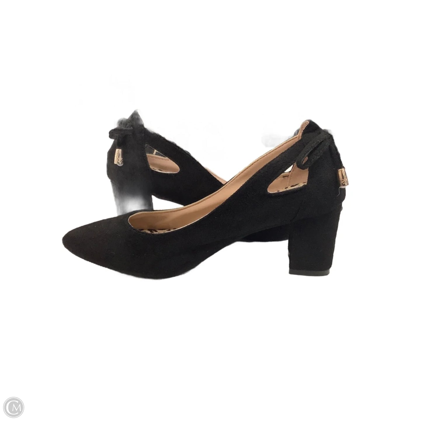 Shoes Heels Block By Clothes Mentor In Black, Size: 10