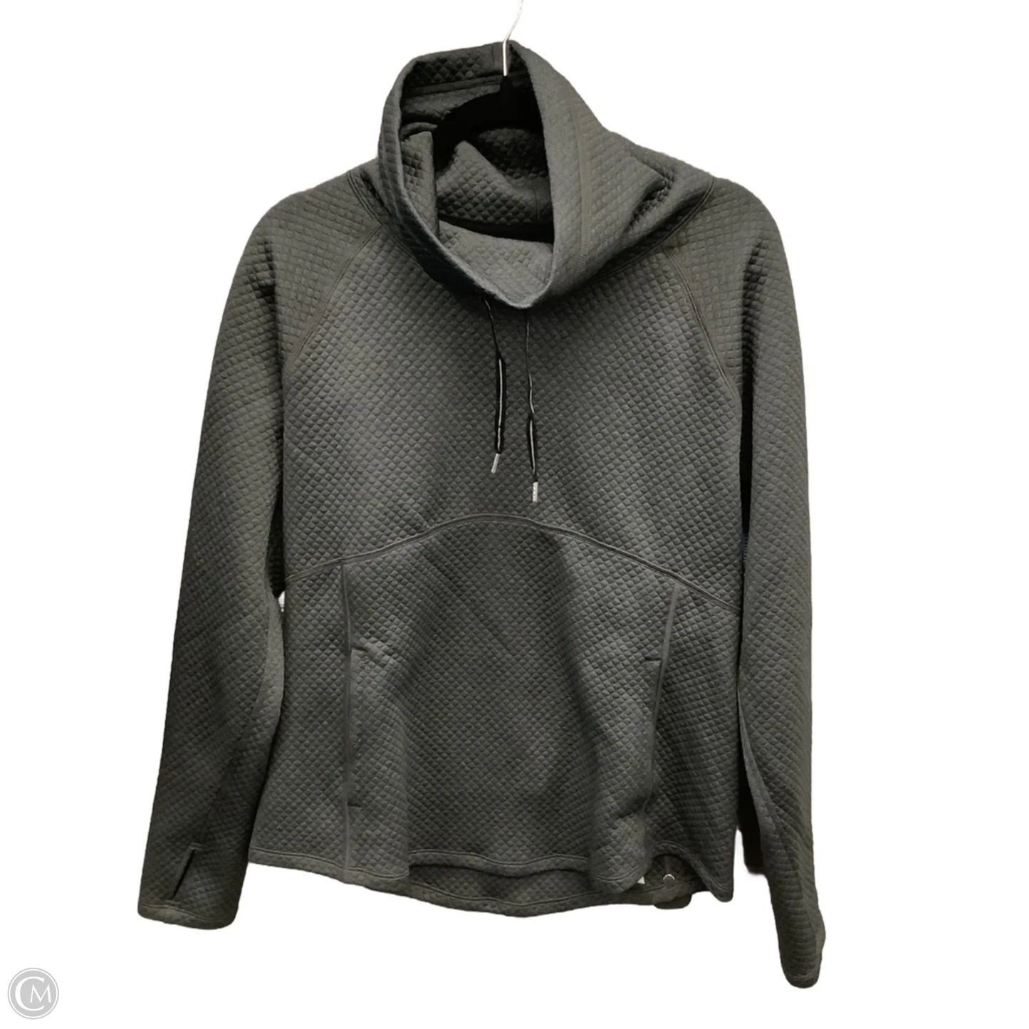 Sweatshirt Collar By Marmot In Grey, Size: L