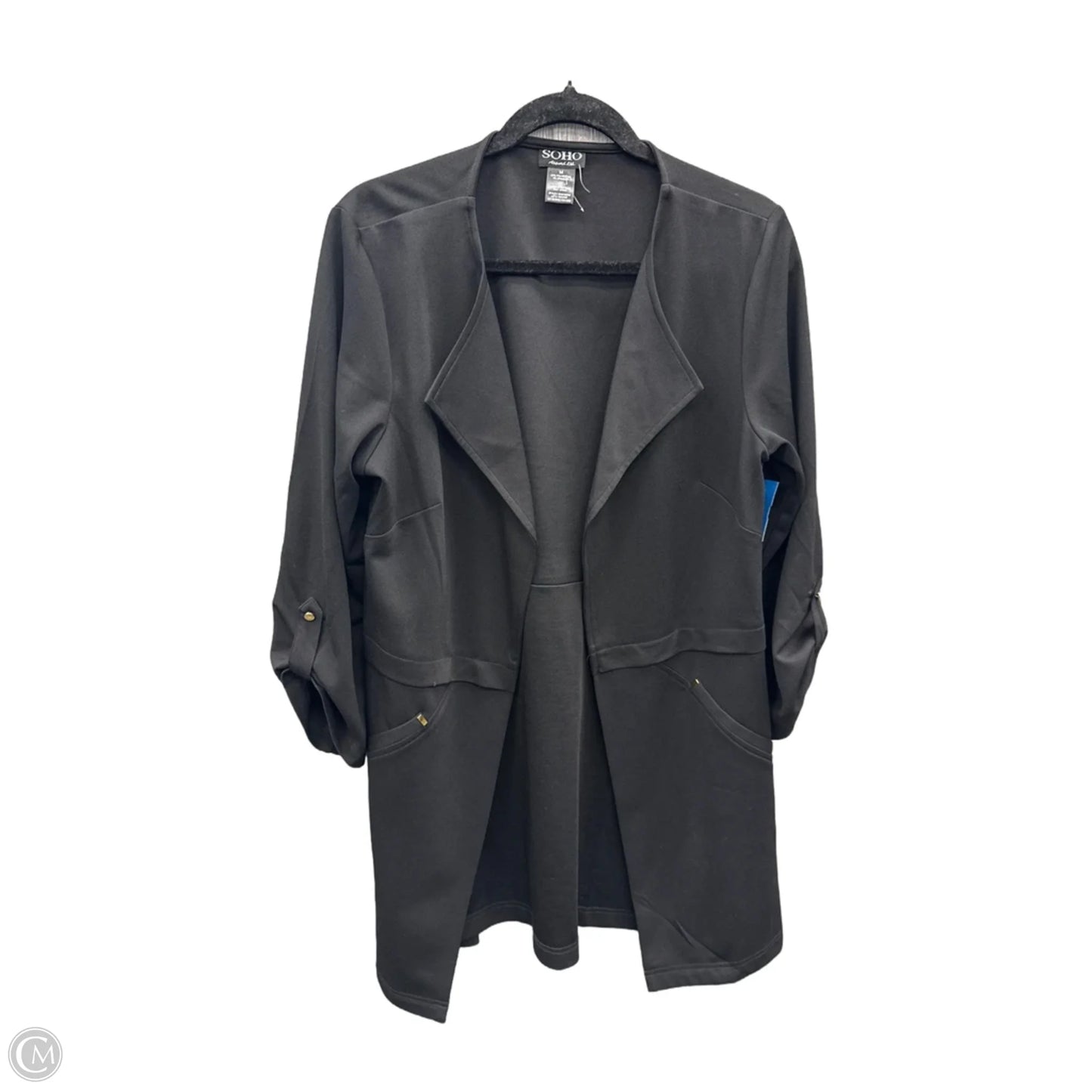 Blazer By Soho Apparel In Black, Size: M
