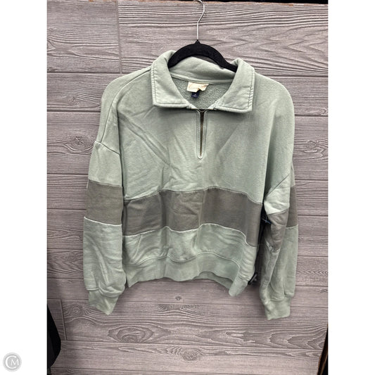 Sweatshirt Crewneck By Universal Thread In Green, Size: M