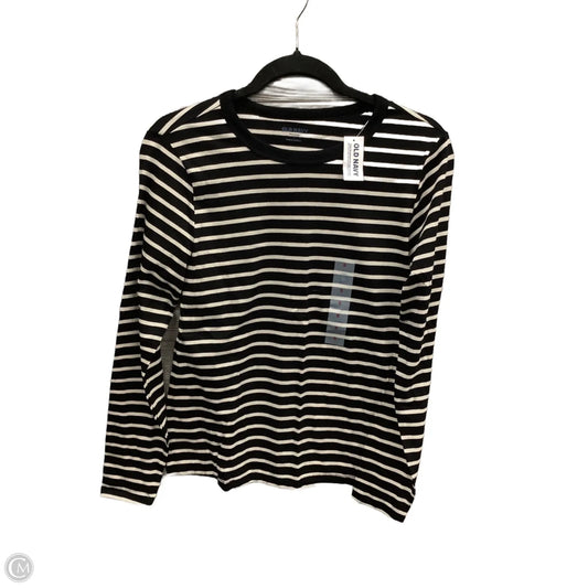 Top Long Sleeve By Old Navy In Striped Pattern, Size: S