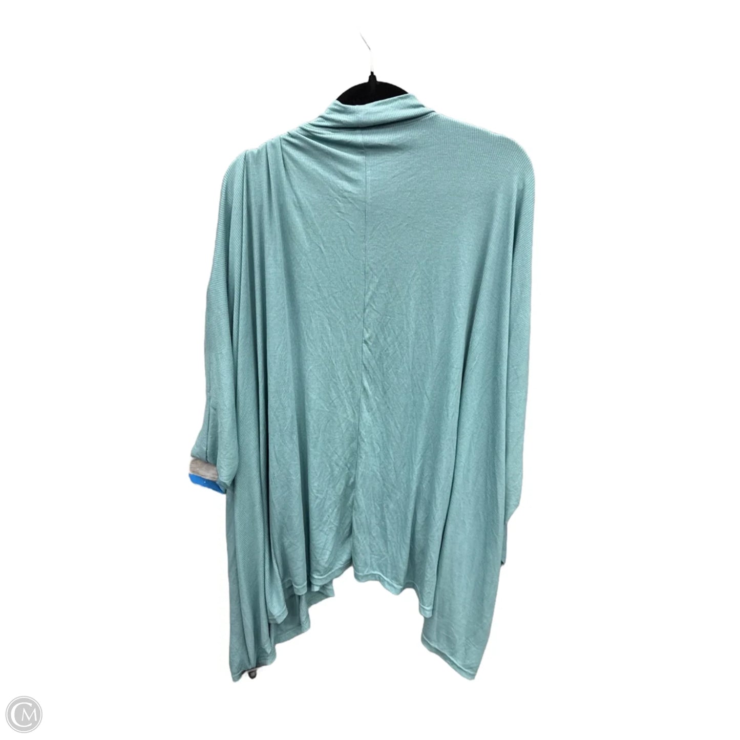 Cardigan By Davi & Dani In Teal, Size: 1x