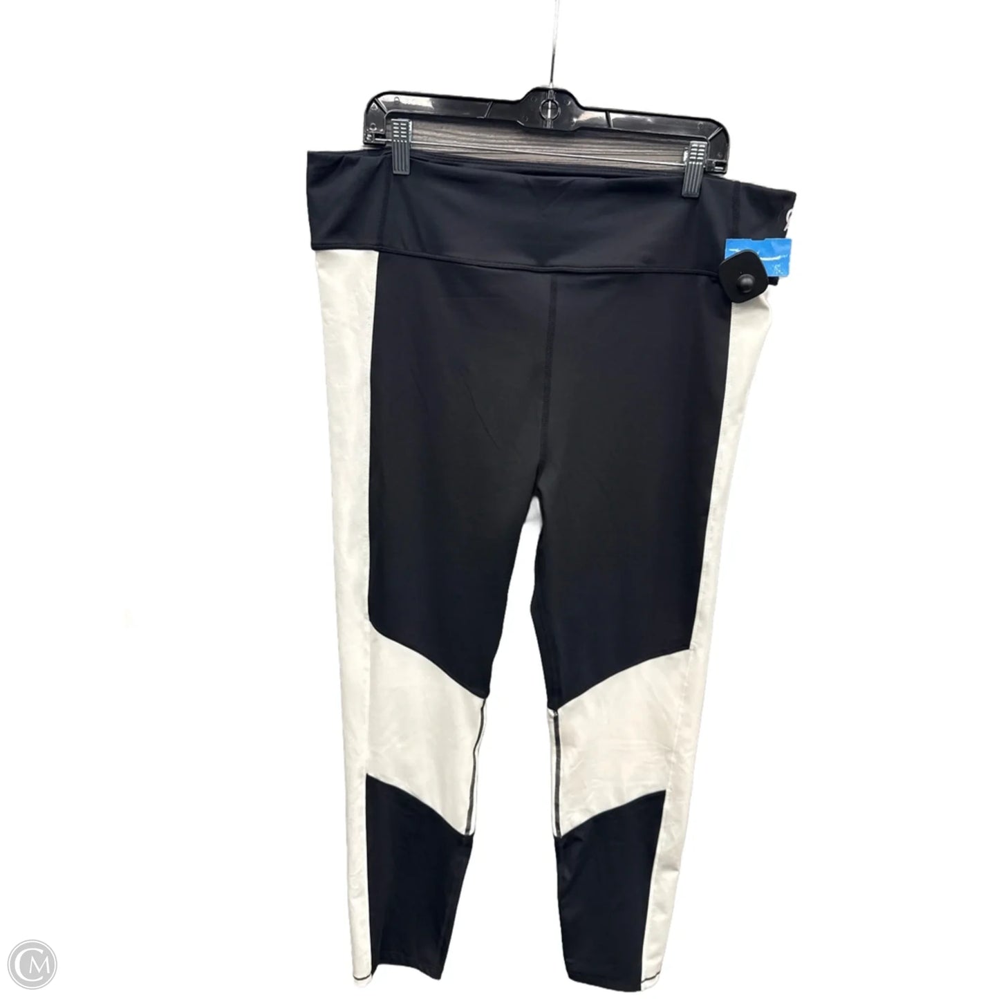 Athletic Leggings By Clothes Mentor In Black & White, Size: S