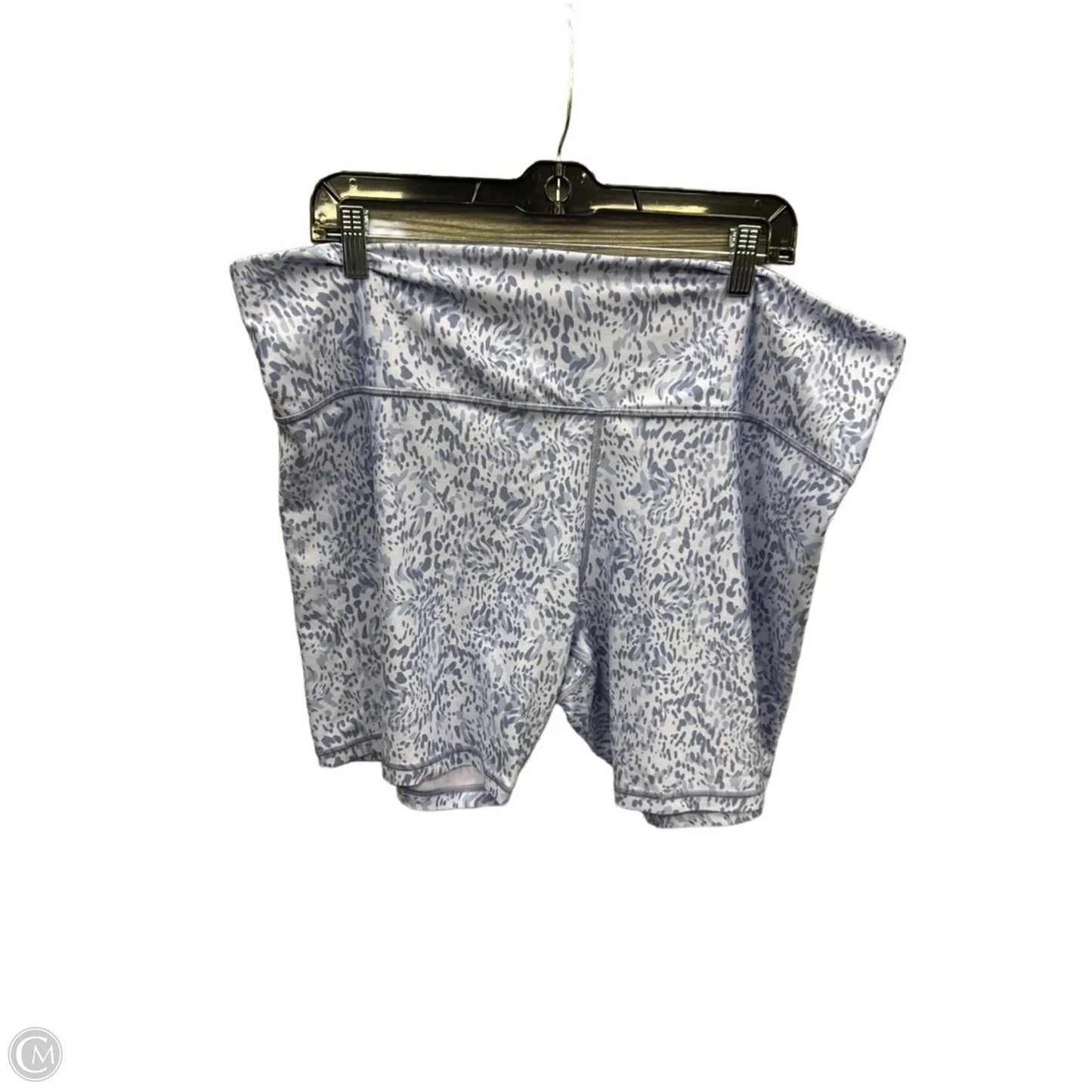 Athletic Shorts By Athleta In Blue, Size: 3x