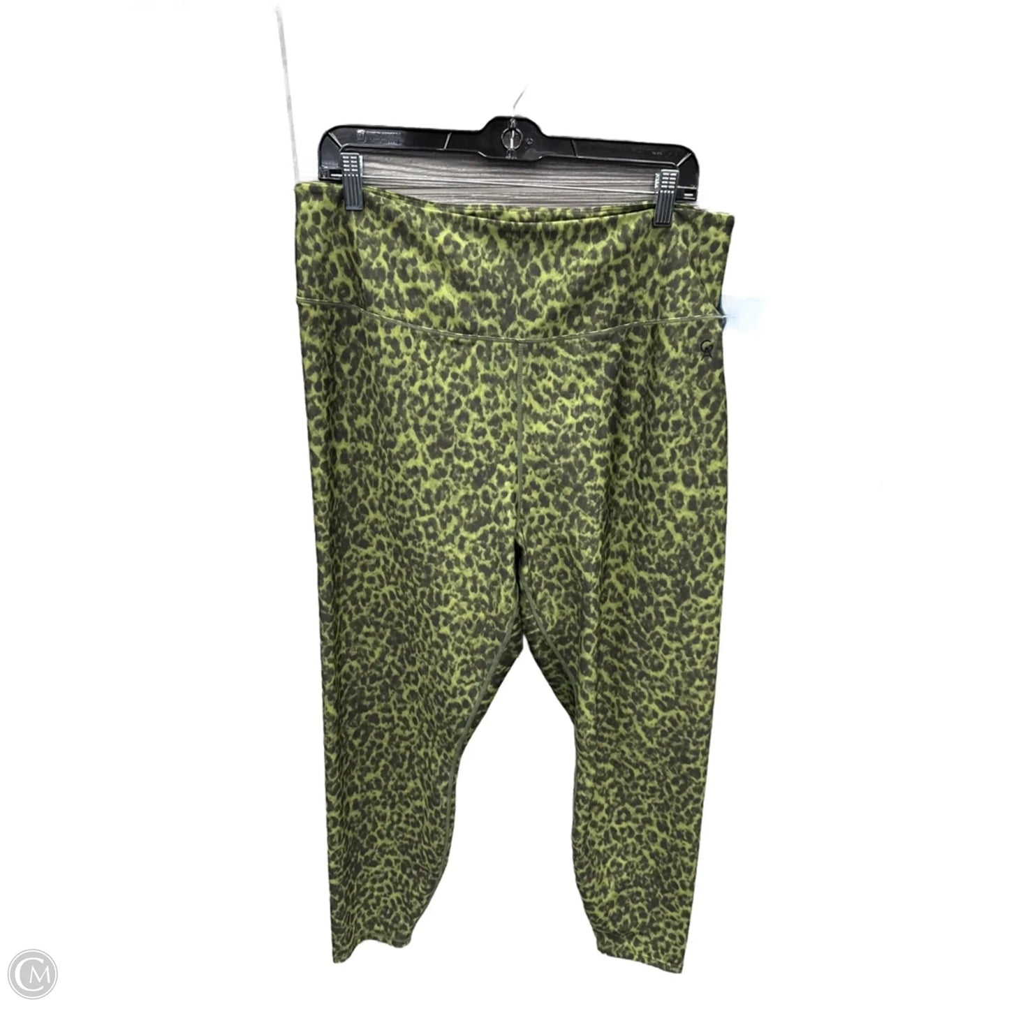 Athletic Leggings By Good American In Green, Size: 1x