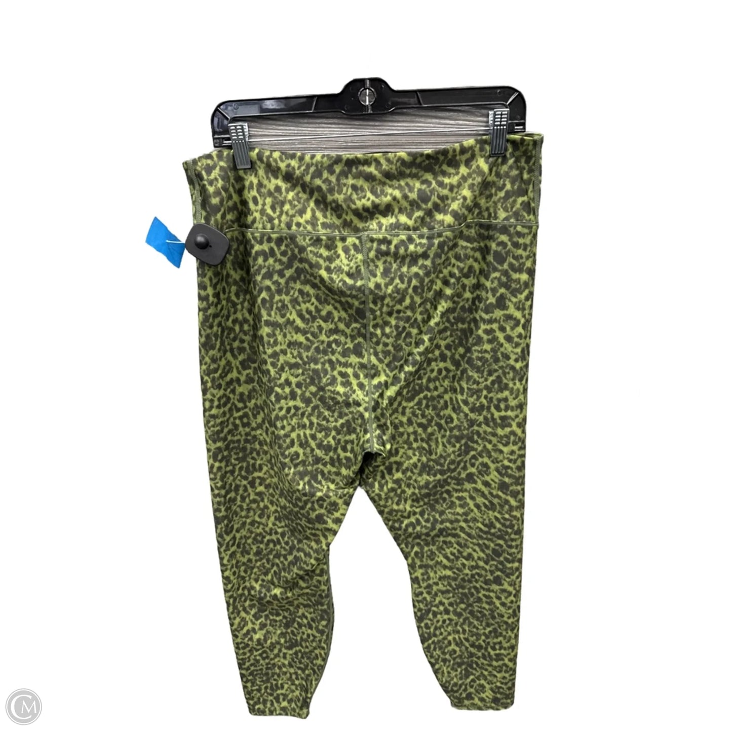 Athletic Leggings By Good American In Green, Size: 1x