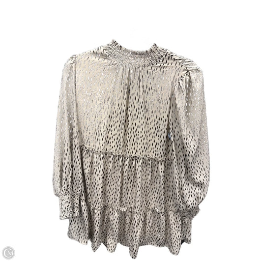 Dress Casual Midi By Loveriche In Cream, Size: M