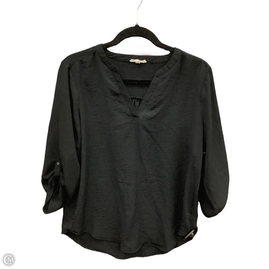Top Long Sleeve By Maurices In Black, Size: S