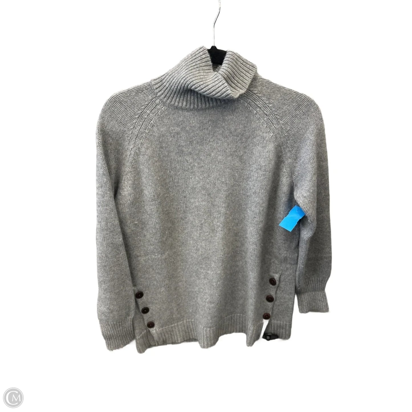 Sweater By Garnet Hill In Grey, Size: S