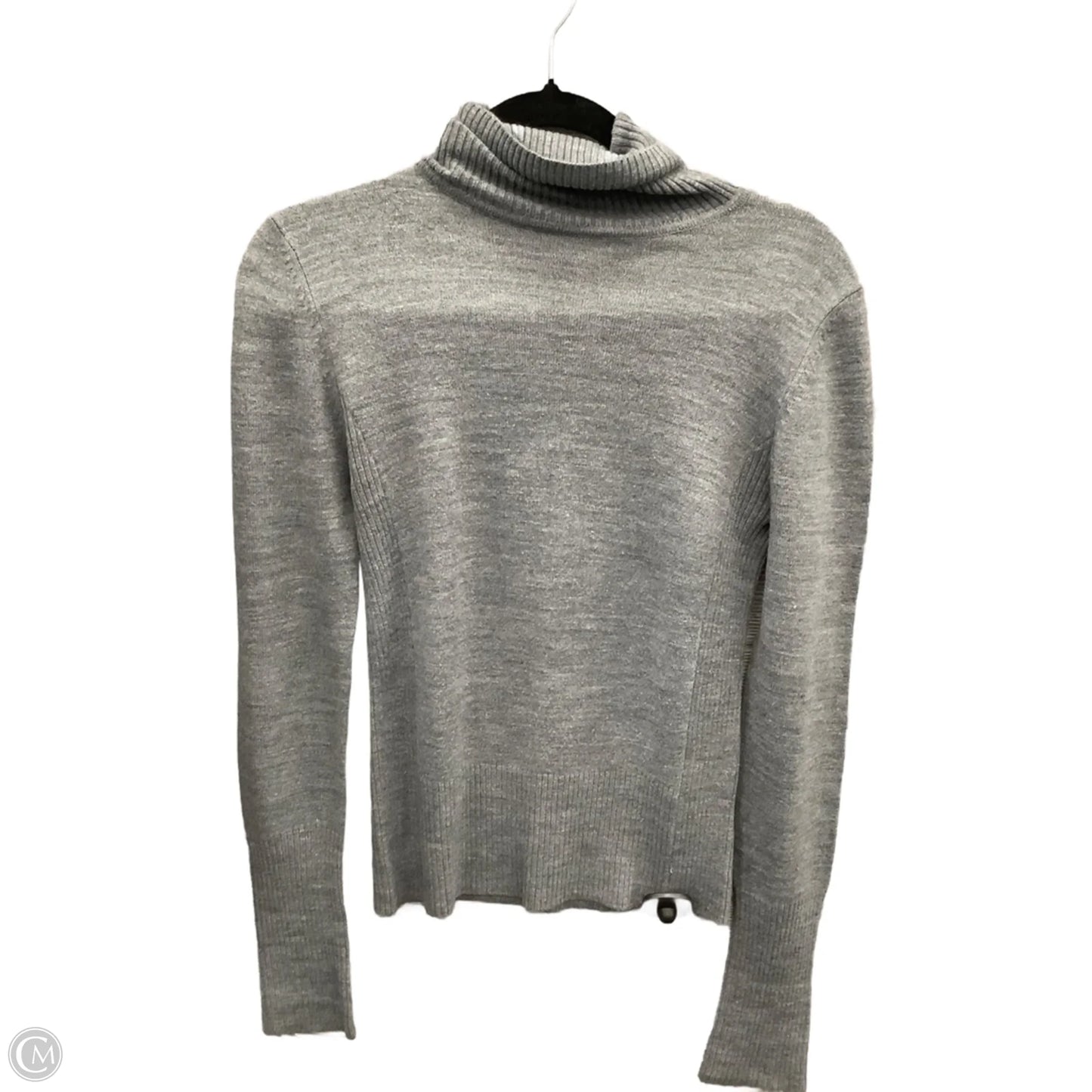 Top Long Sleeve Basic By Takeout In Grey, Size: M