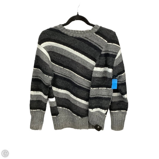Sweater By Simply Vera In Black & Grey, Size: Xs
