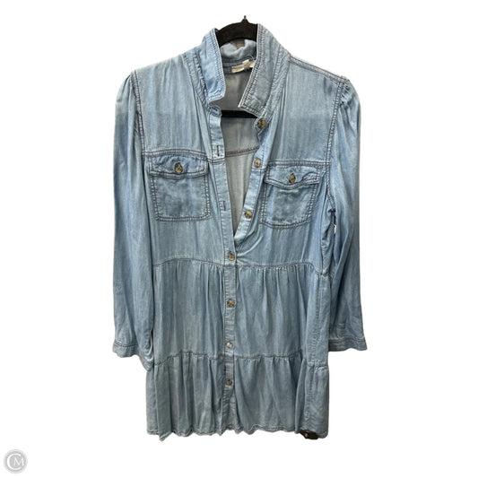 Dress Casual Midi By Maurices In Blue, Size: M