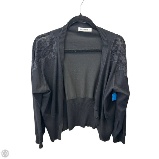 Cardigan By Grace Karin In Black, Size: 2x