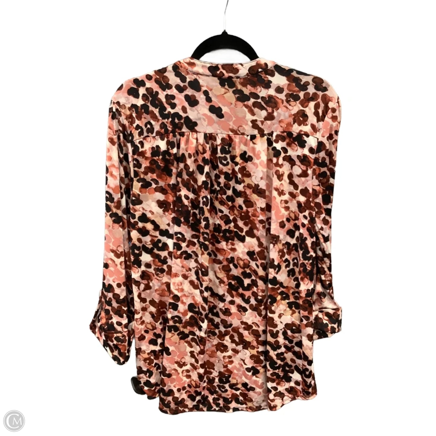 Top Long Sleeve By Cocomo In Pink, Size: 1x