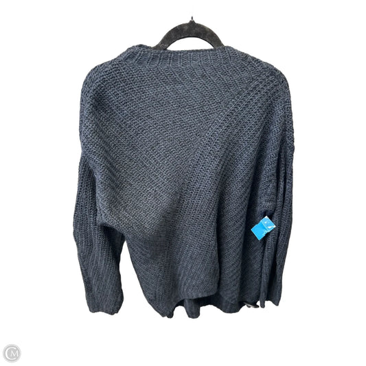 Sweater By Clothes Mentor In Navy, Size: M