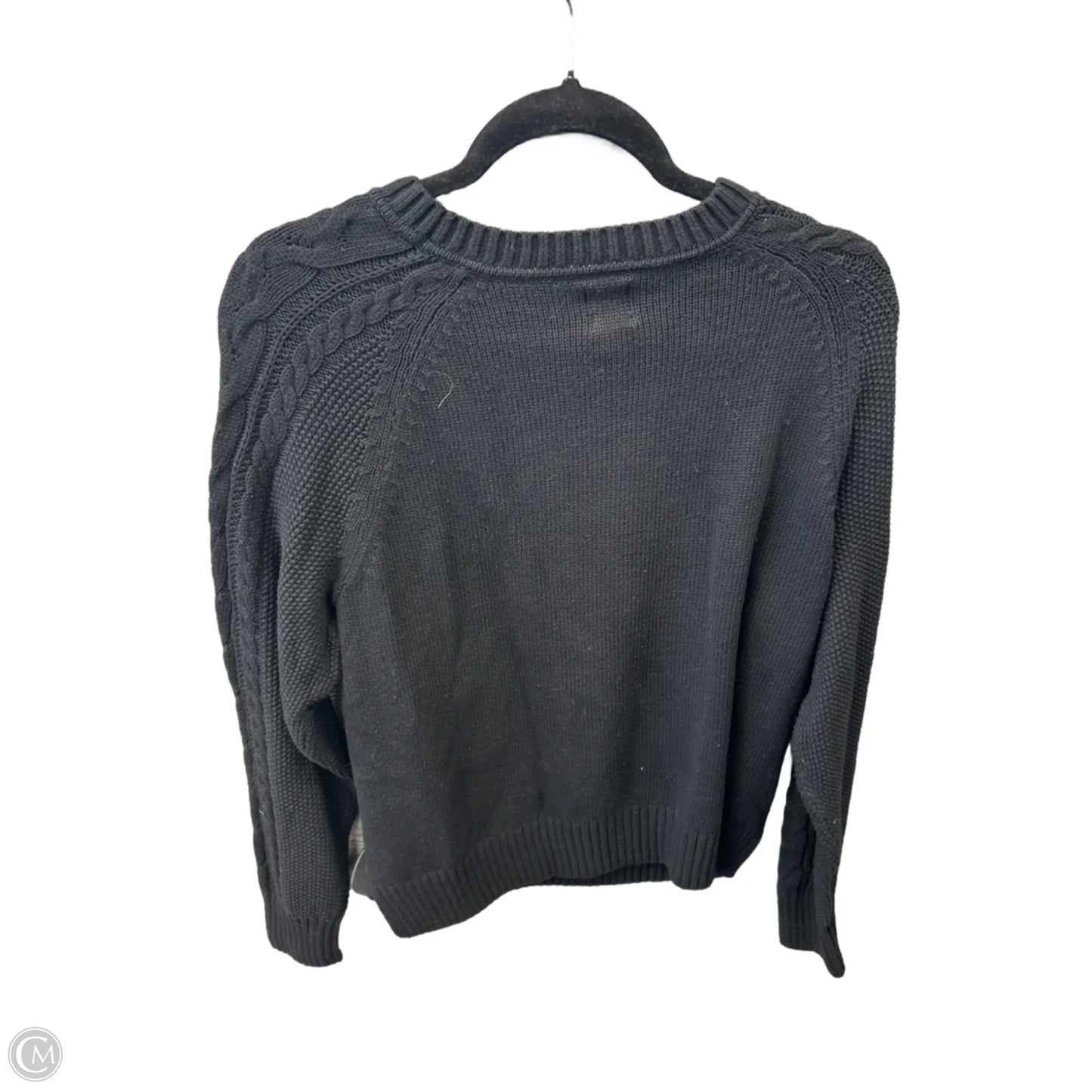 Sweater By Gap In Black, Size: L