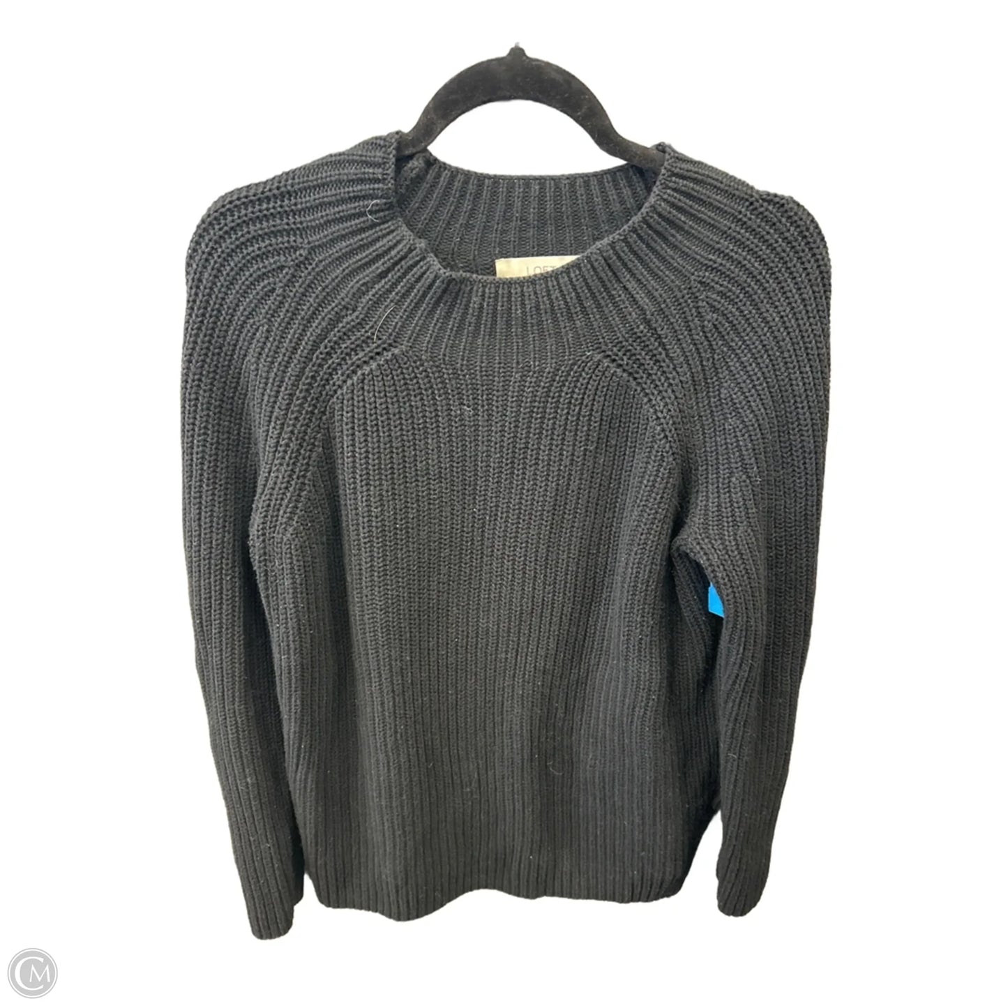 Sweater By Loft In Black, Size: M