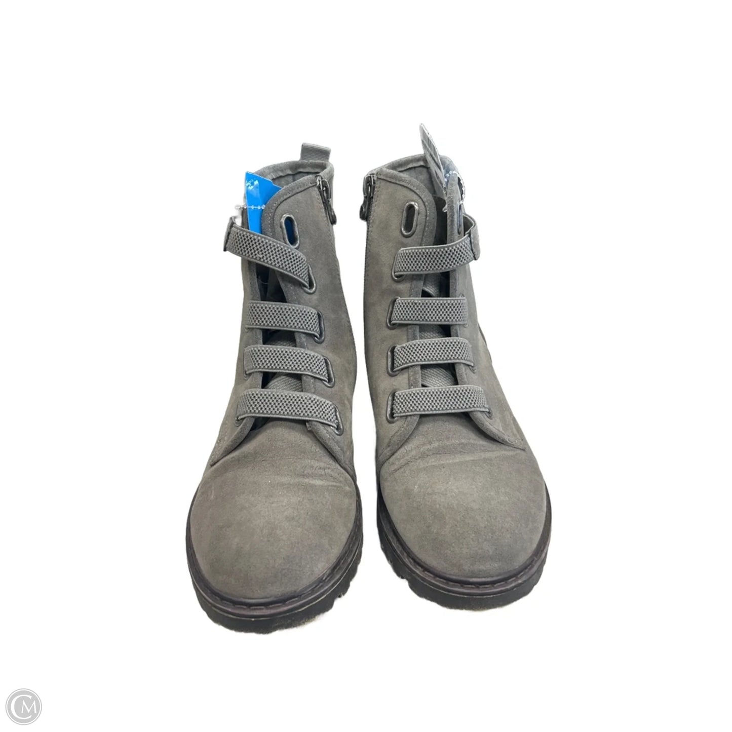 Boots Ankle Flats By Blowfish In Grey, Size: 9