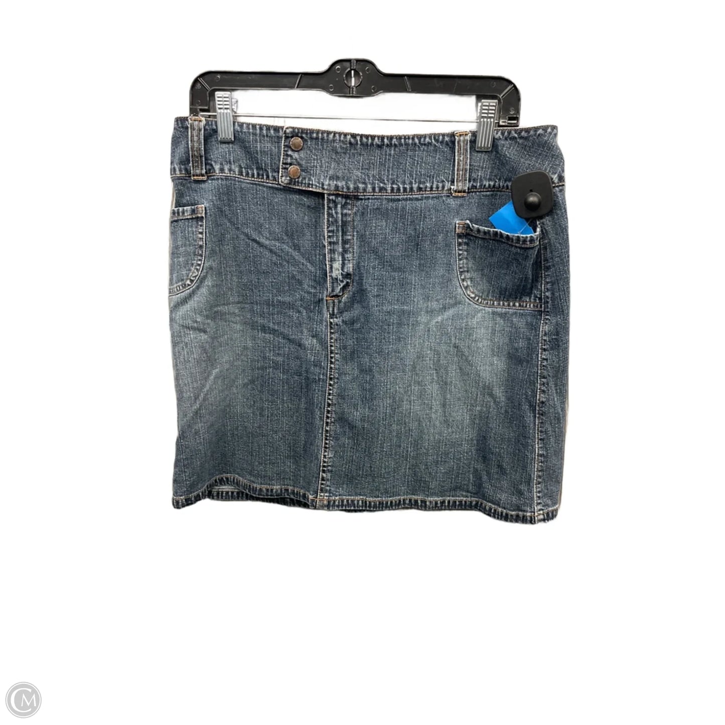 Skirt Midi By La Blues In Blue Denim, Size: 12