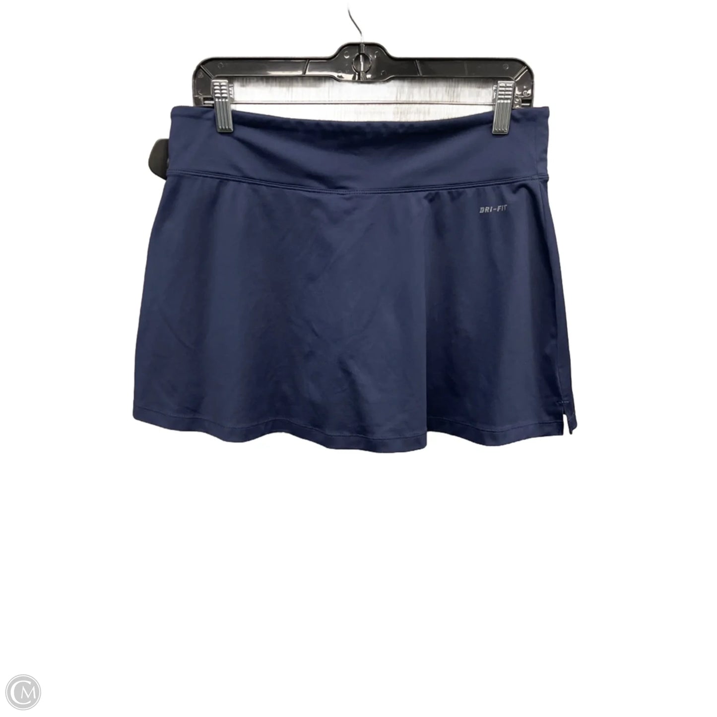 Athletic Skort By Nike Apparel In Blue, Size: L