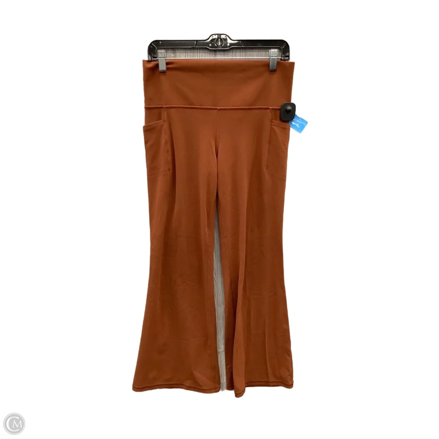 Athletic Leggings By Athleta In Brown, Size: L