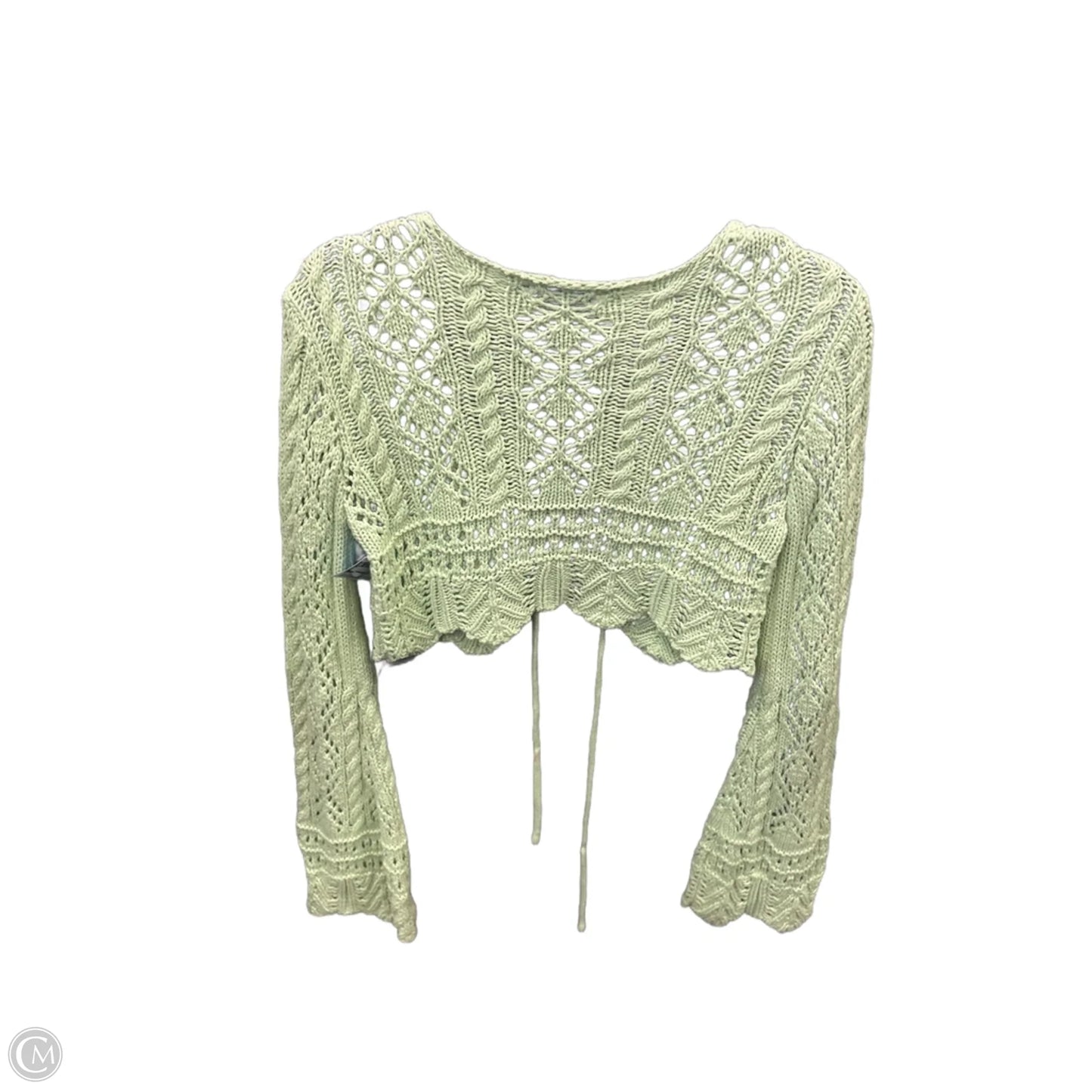 Top Long Sleeve By Emory Park In Green, Size: M