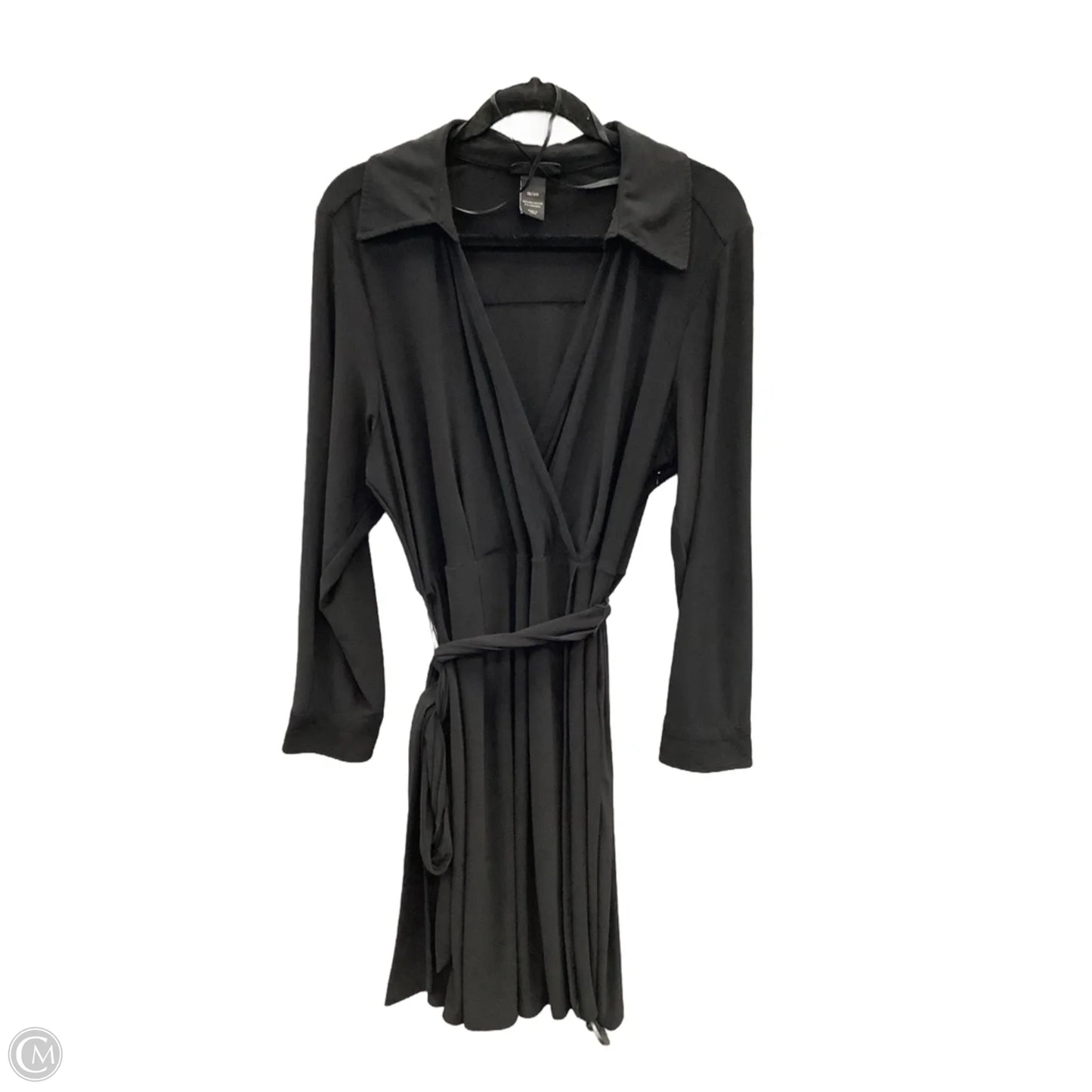 Dress Casual Midi By Lane Bryant In Black, Size: 1x