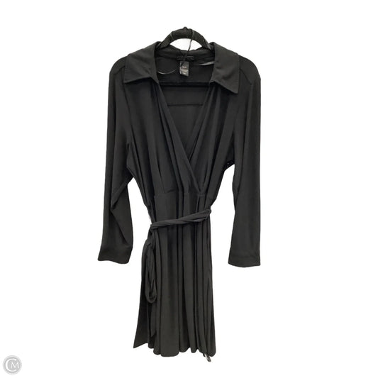 Dress Casual Midi By Lane Bryant In Black, Size: 1x