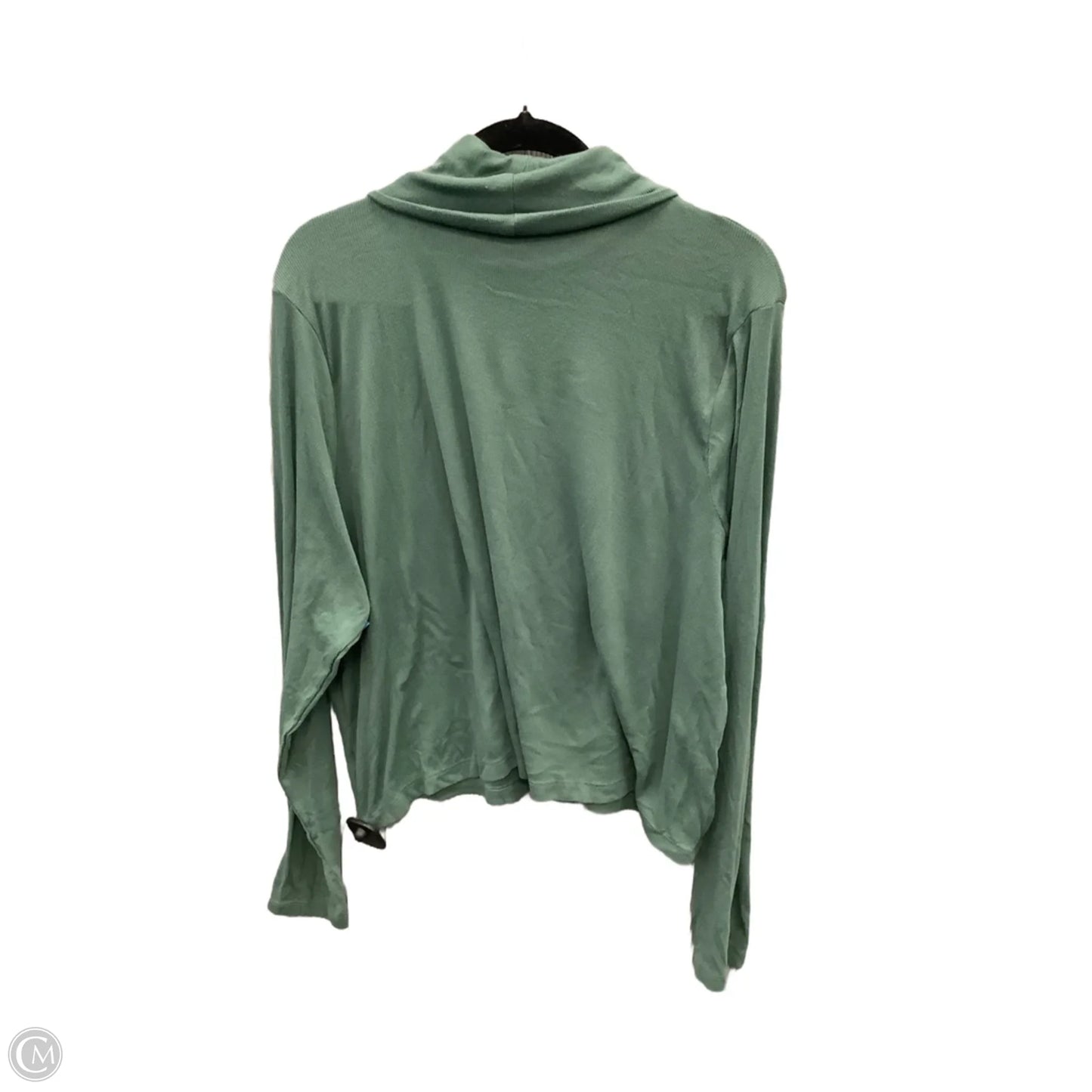 Top Long Sleeve By Old Navy In Green, Size: Xxl