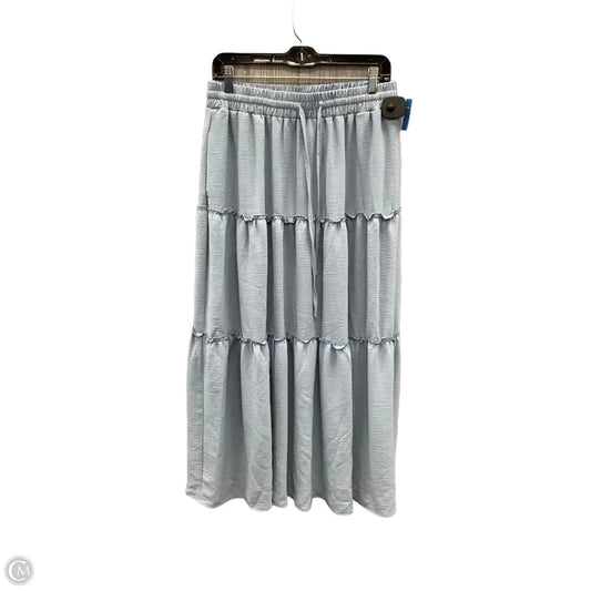 Skirt Maxi By Clothes Mentor In Blue, Size: 12