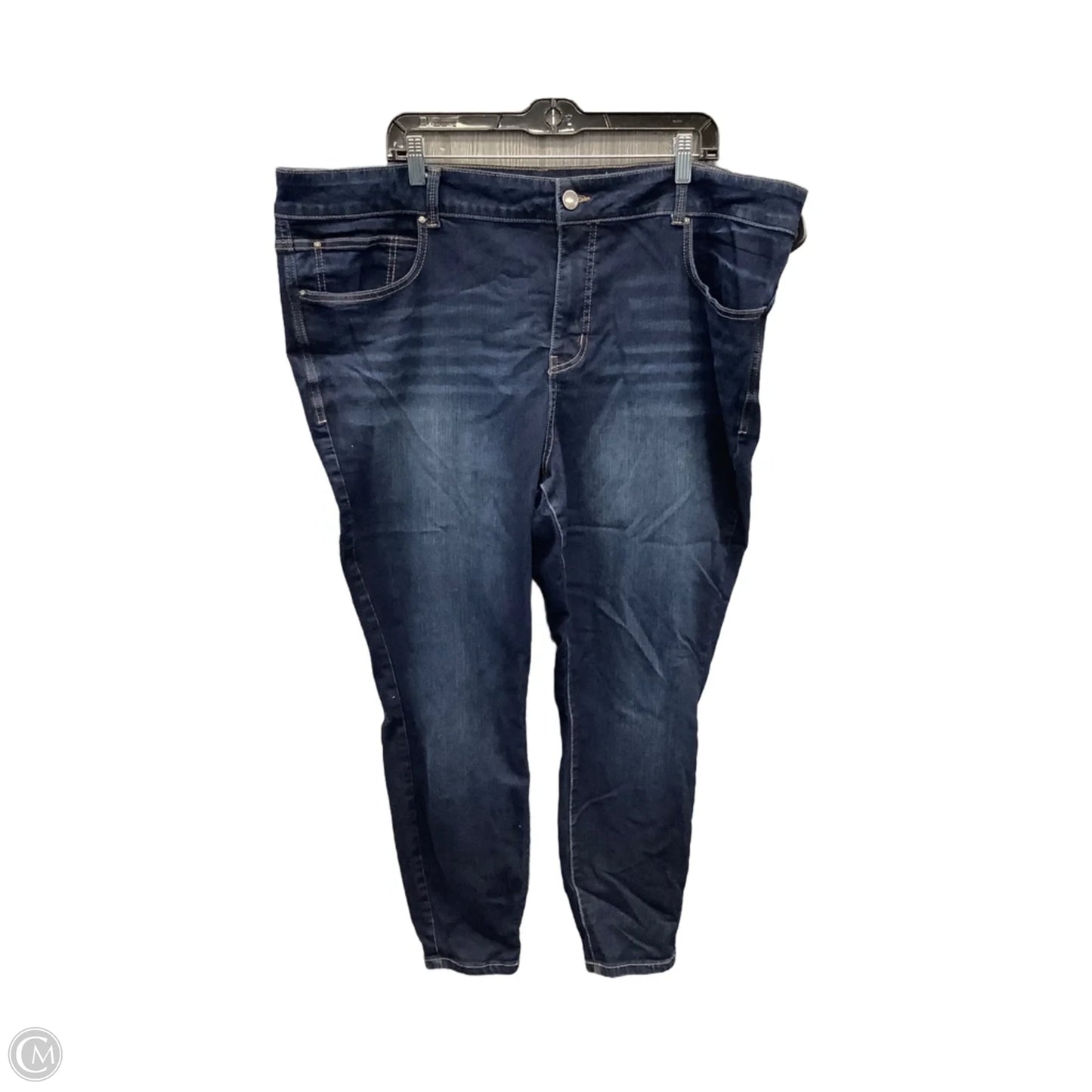 Jeans Skinny By Maurices In Blue Denim, Size: 24