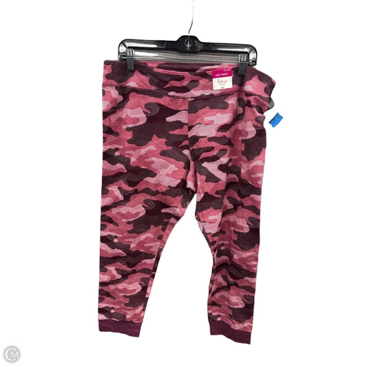 Athletic Leggings By Clothes Mentor In Camouflage Print, Size: Xxl
