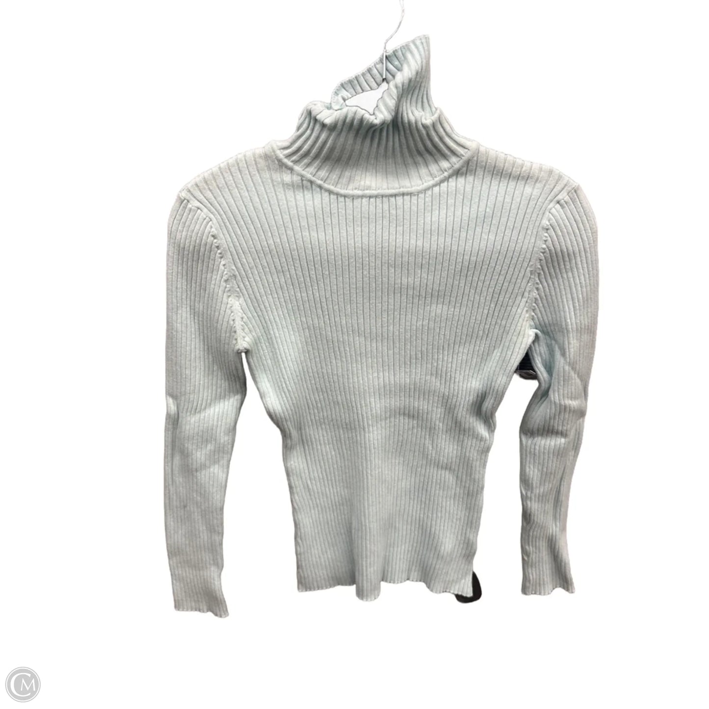 Top Long Sleeve By Chadwicks In Blue, Size: L