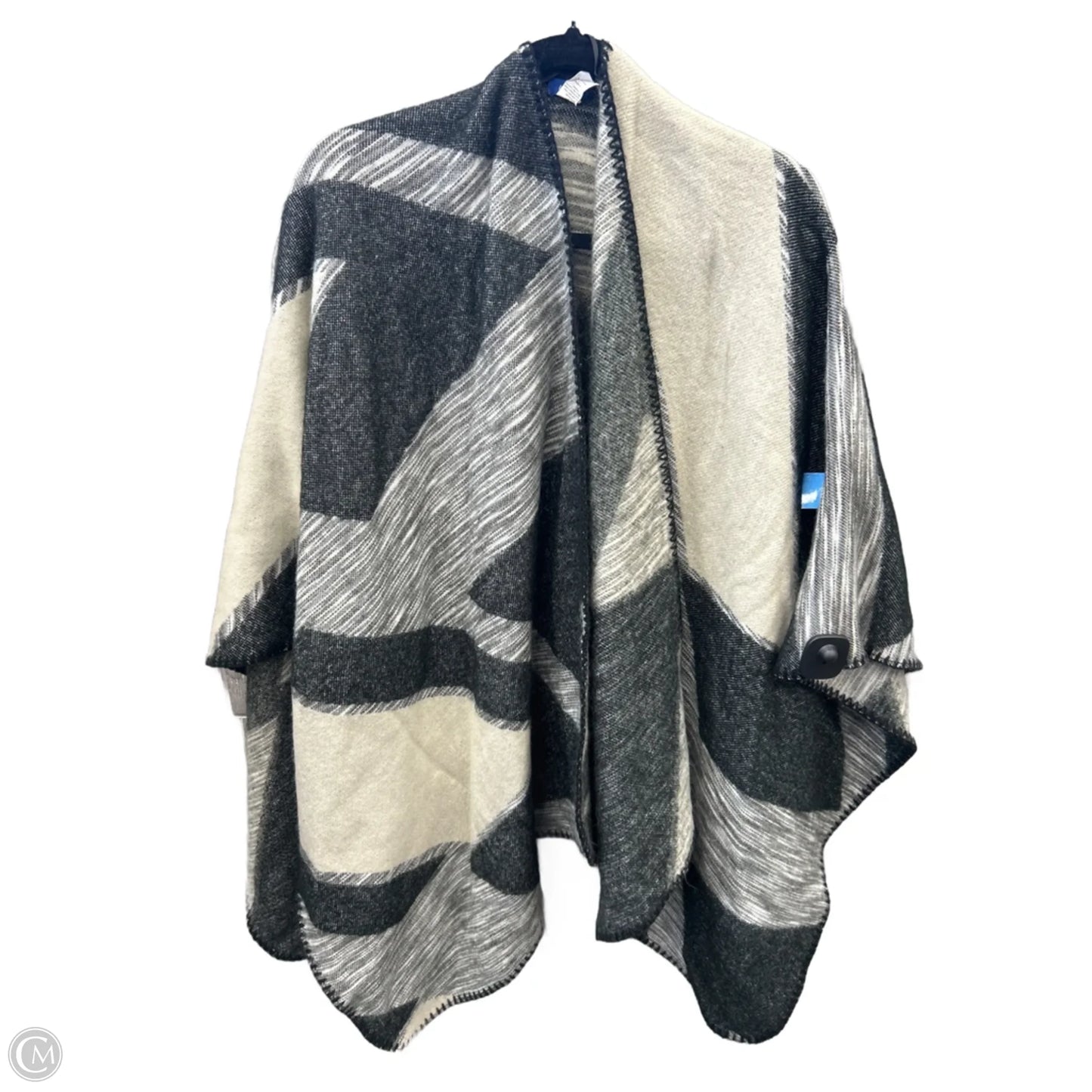 Shawl By Apt 9 In Grey, Size: Osfm