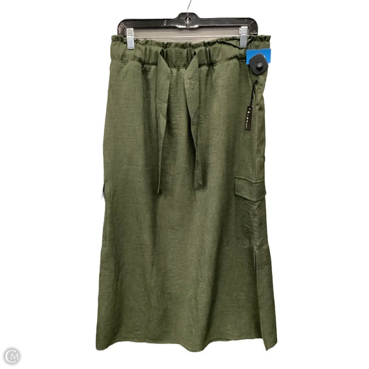 Skirt Maxi By Clothes Mentor In Green, Size: 14