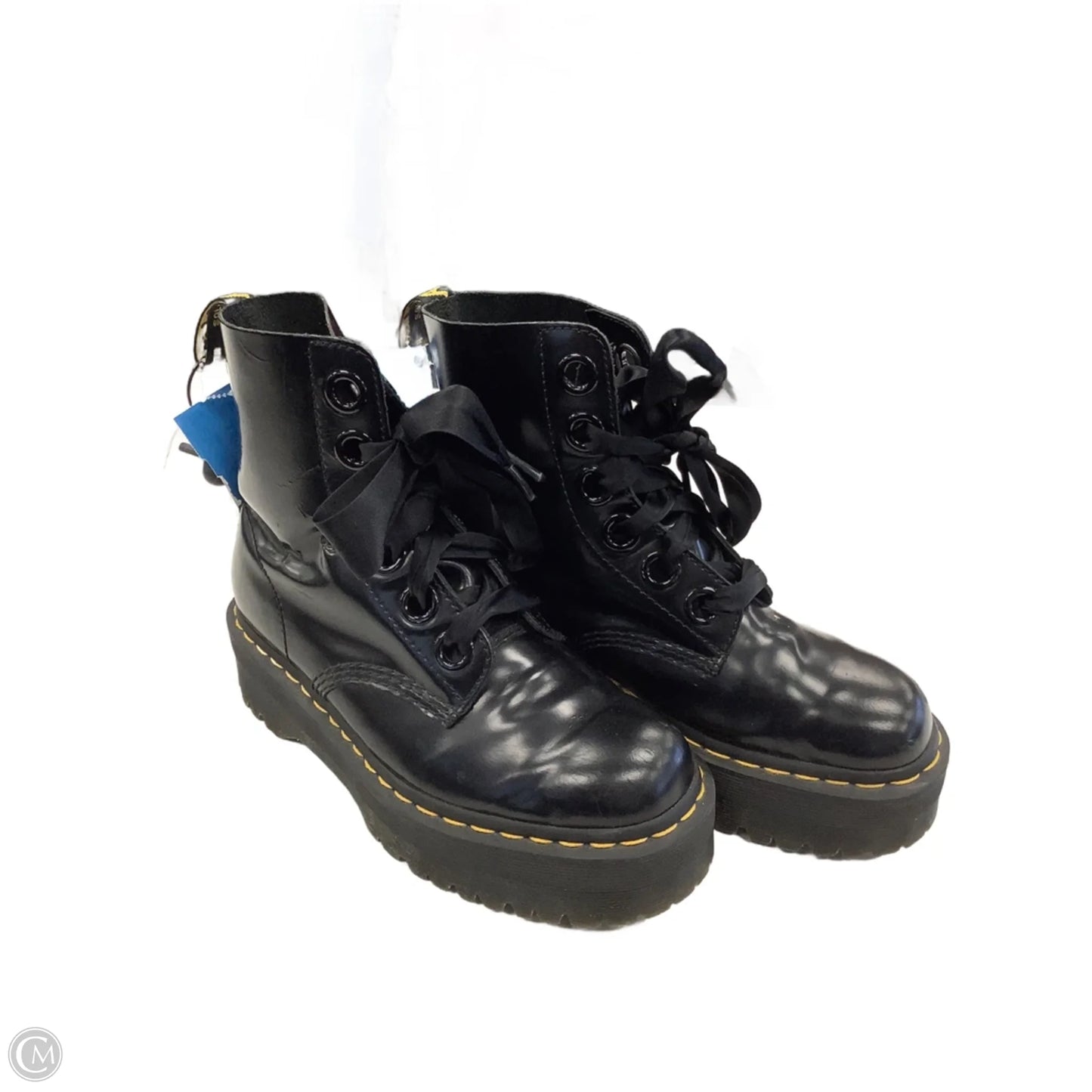 Boots Ankle Flats By Dr Martens In Black, Size: 8