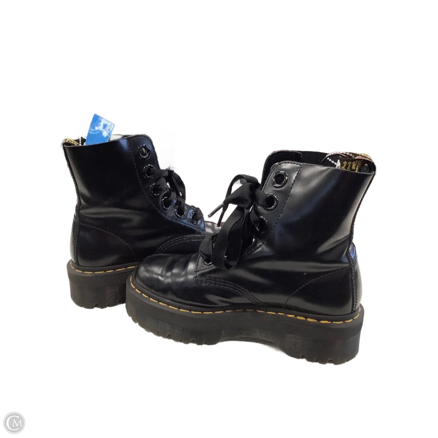 Boots Ankle Flats By Dr Martens In Black, Size: 8