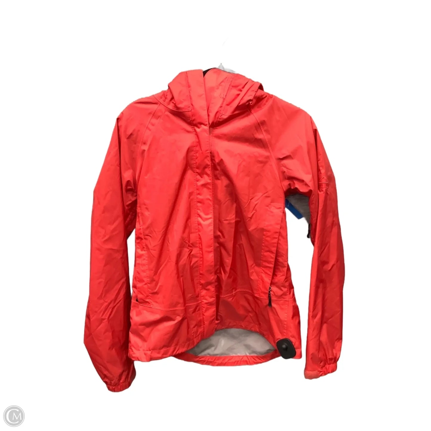 Jacket Windbreaker By Clothes Mentor In Orange, Size: S