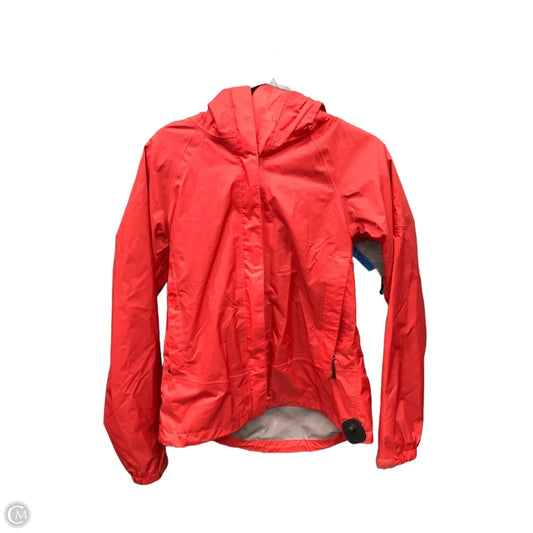 Jacket Windbreaker By Clothes Mentor In Orange, Size: S