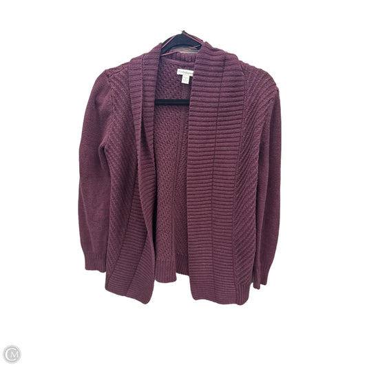 Cardigan By Croft And Barrow In Purple, Size: Sp