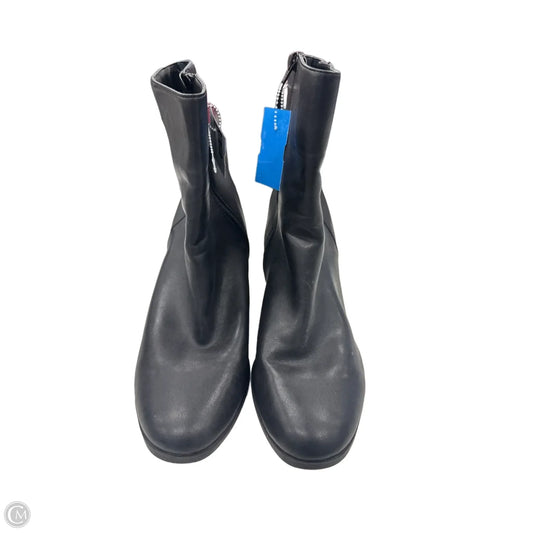 Boots Ankle Heels By A New Day In Black, Size: 11