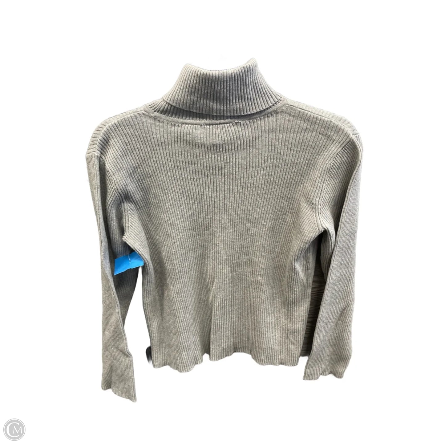 Top Long Sleeve By Villager By Liz Claiborne In Grey, Size: M
